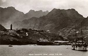 Images Dated 27th October 2016: View from the sea, Steamer Point, Aden
