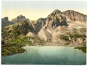 Tatra Prints: View of the Five Seas, Tatra, Austro-Hungary