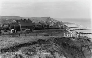 Beeston Prints: View of Sheringham from Beeston Hill