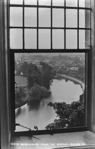 Shrewsbury Prints: View of Shrewsbury from the Castle
