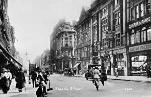 Images Dated 13th June 2017: View of Sloane Street, London
