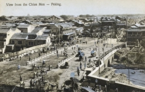 View south from the Tian Men (Zhengyangmen) Gate - Beijing