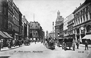 Anns Gallery: View of St Anns Square, Manchester