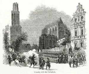Images Dated 24th December 2019: View of St Martins Cathedral, Utrecht, Netherlands