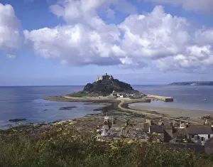 View of St Michaels Mount, Cornwall