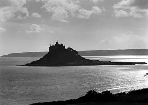 View of St Michaels Mount, Cornwall