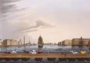 Orme Prints: View of St Petersburgh, by Mornay