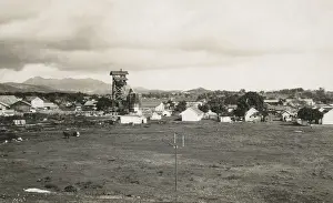 View of sugar mill, Viti Levu Island, Fiji, South Pacific