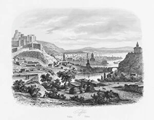 1846 Collection: View of Tbilisi (Tiflis), Georgia