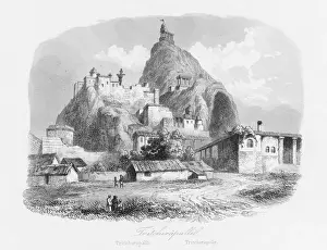 Trichinopoly Prints: View of Tiruchirappalli (Trichinopoly), India