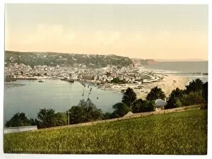 Images Dated 8th May 2012: View from Torquay Road, Teignmouth, England