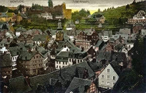 Aachen Collection: View of the Town, Montjoie - Monschau, North Rhine-Westphali