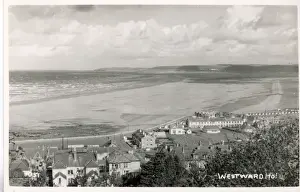 Westward Prints: View of the Town, Westward Ho, Devon