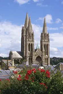 View of Truro Cathedral, Truro, Cornwall