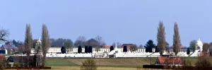 Front view of Tyne Cot CWGC Cemetery
