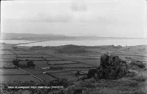 Ulverston Prints: View of Ulverston from Hoad Hill