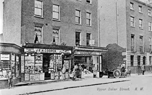 Images Dated 13th June 2017: View of Upper Baker Street, Marylebone, London