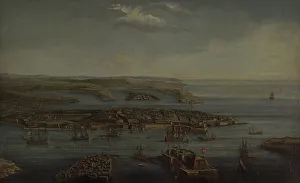 View of Valletta, the Grand and Marsamxett Harbours