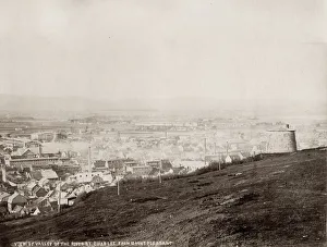 View of the valley and river, St Charles, Quebec, Canada