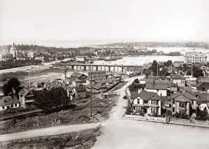 New Images May Prints: View of Victoria, British Columbia, Canada, circa 1890. Date: circa 1890