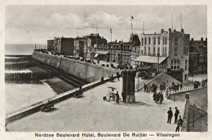 View of Vlissingen, Walcheren, Zeeland, Netherlands