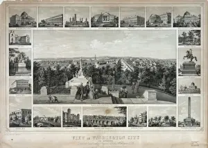 View of Washington City and Georgetown