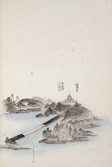 View of Washington, DC, copied from a sketch made by a membe View of Washington, DC, copied from a sketch made by a membe