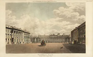 Gendall Prints: View of Waterloo Place, looking toward Carlton Palace