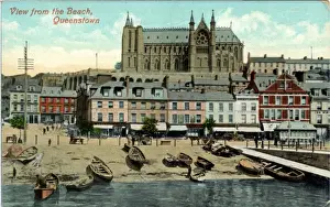 Queenstown Prints: View from the West Beach, Queenstown - Cobh, County Cork