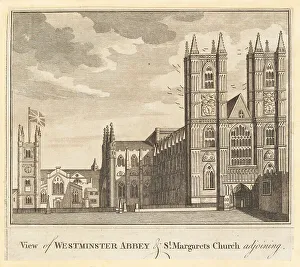 View of Westminster Abbey and St. Margarets Church, 18th century