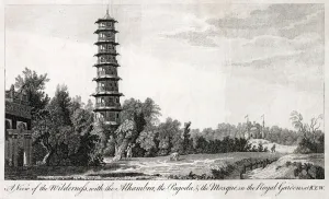 Images Dated 11th November 2020: A View of the Wilderness, with the Alhambra, the Pagoda, & the Mosque