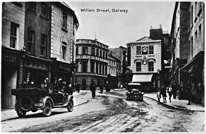 Sunblind Collection: View of William Street, Galway, Ireland