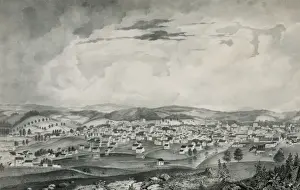 View of Worcester, Mass. taken from Union Hill