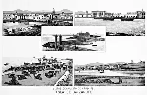 Five views of Arrecife, Lanzarote, Canary Islands