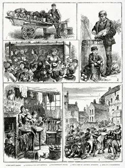 Images Dated 21st August 2019: Views of Golden Lane, London 1872