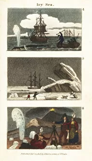 Images Dated 3rd April 2020: Views in the Icy Seas of Northern Europe, 18th century