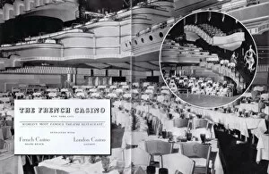 Images Dated 27th October 2013: Views of the interior of the French Casino, New York