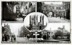 Five Views of Lincoln, Lincolnshire
