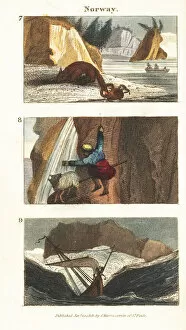 Images Dated 3rd April 2020: Views of Norway, early 19th century