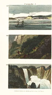 Inhabitants Collection: Views of Quebec, Canada, 18th century