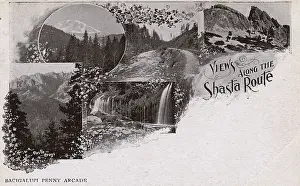 Views along the Shasta Route, California, USA