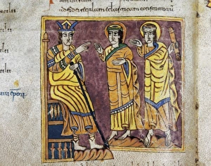 Vigilian or Albelda Codex. 10th c. Constantine Vigilian or Albelda Codex. 10th c. Constantine