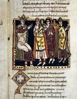 Escorial Collection: Vigilian or Albelda Codex. 10th c. Council of