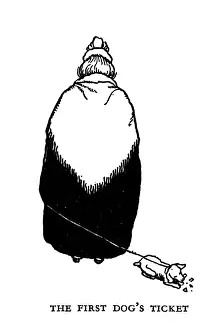 Vignette illustration, Railway Ribaldry by W Heath Robinson