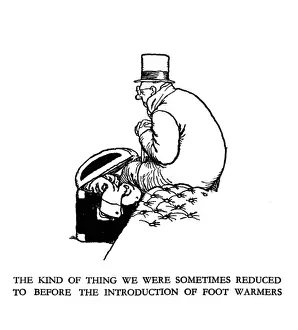 Vignette illustration, Railway Ribaldry by W Heath Robinson