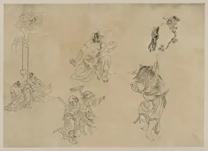 Super Natural Prints: Vignettes of supernatural beings and mythical events possibl