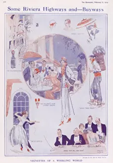 Brought Prints: Vignettes Of A Whirling World by Helen McKie