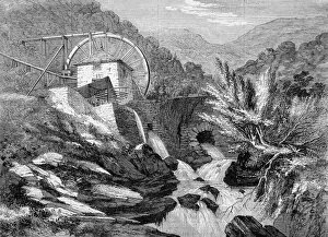 Images Dated 9th October 2004: Vigra Gold Mine, Wales, 1862