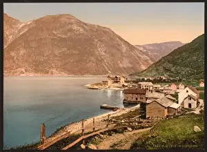 Vik in Eidfjord, Hardanger Fjord, Norway