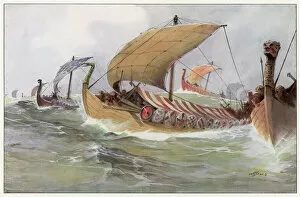 Viking Gallery: Viking Raiding Fleet
